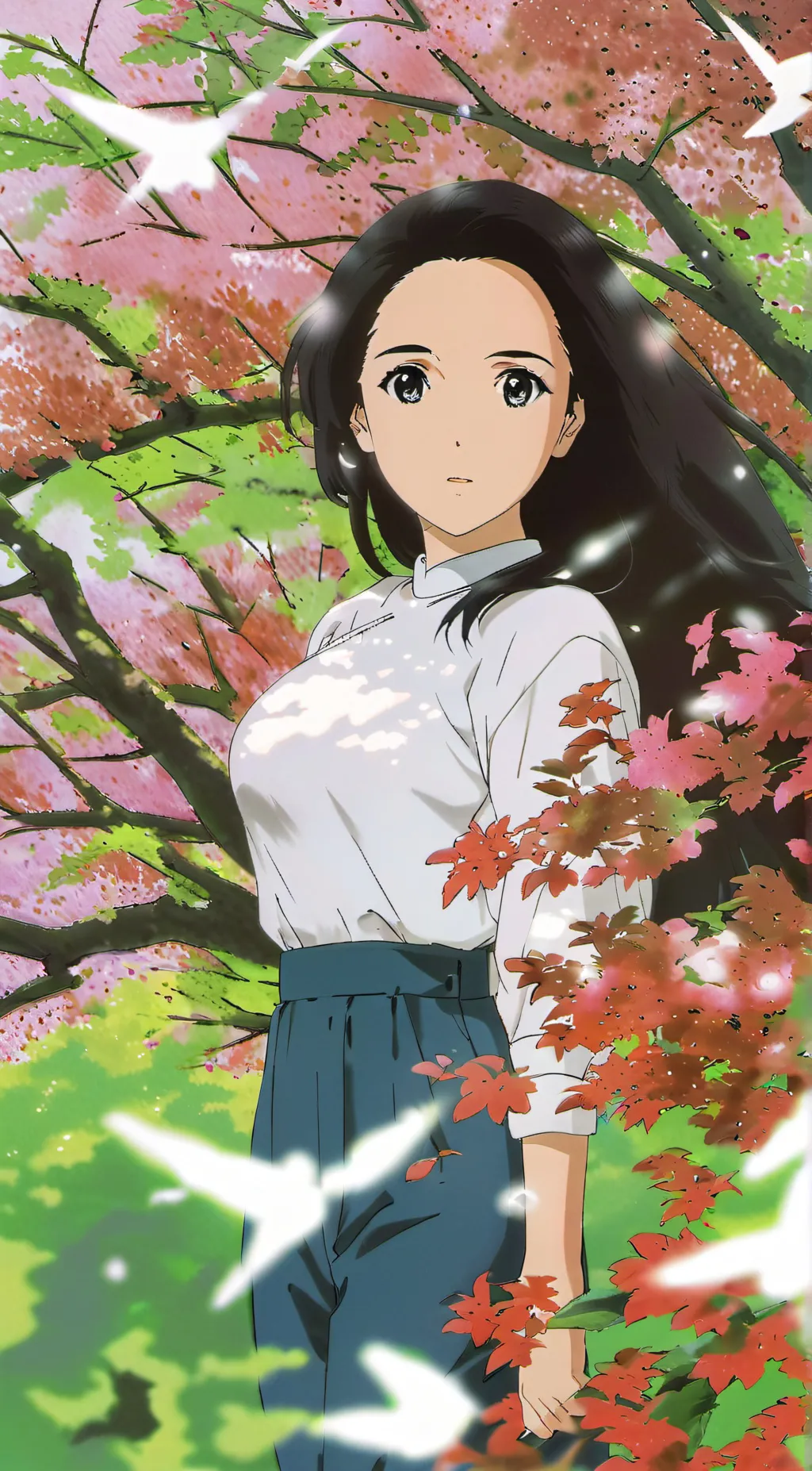 ai character: Bora senji   background