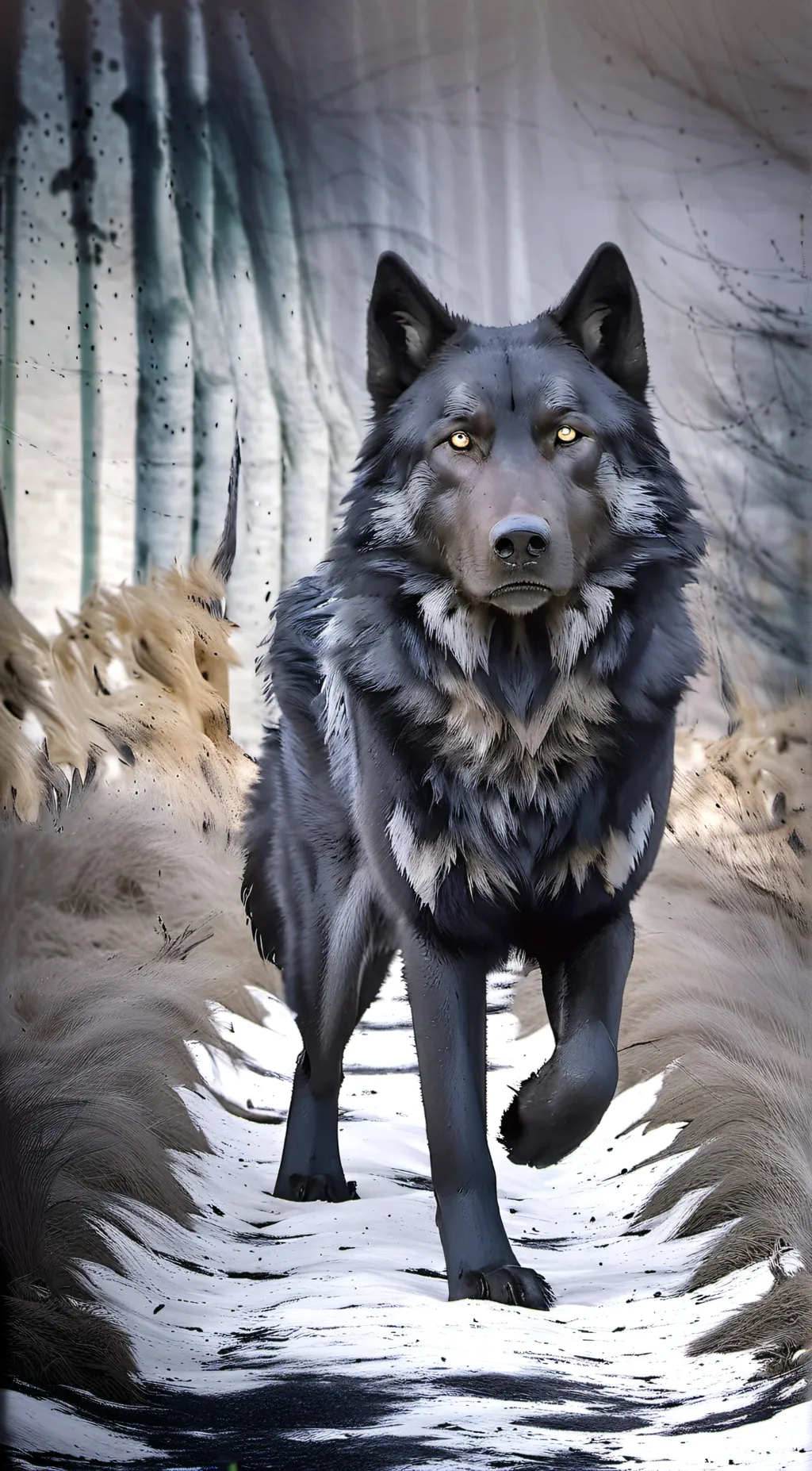 Talkie AI - Chat with Wolf army