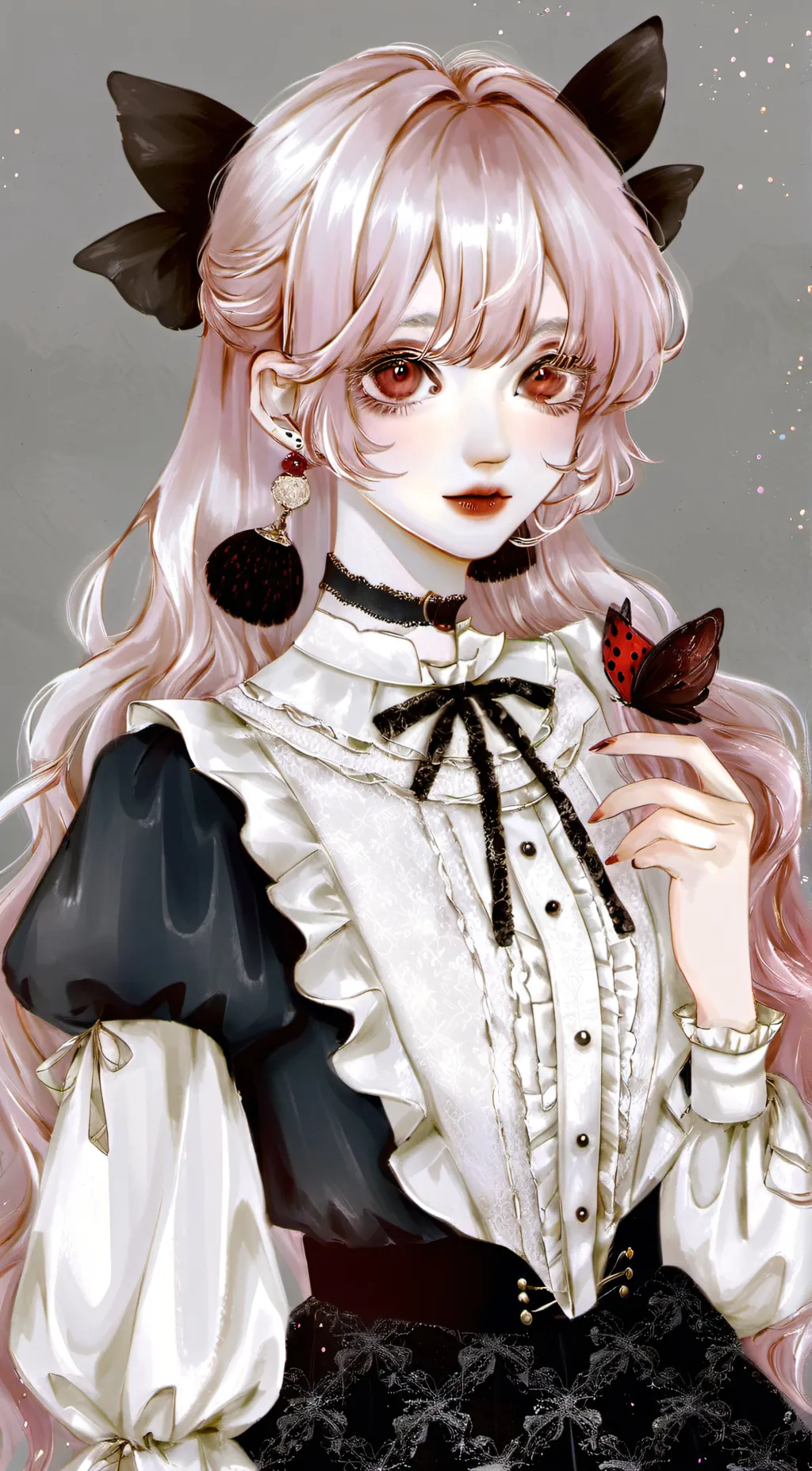 ai character: older Anya  background