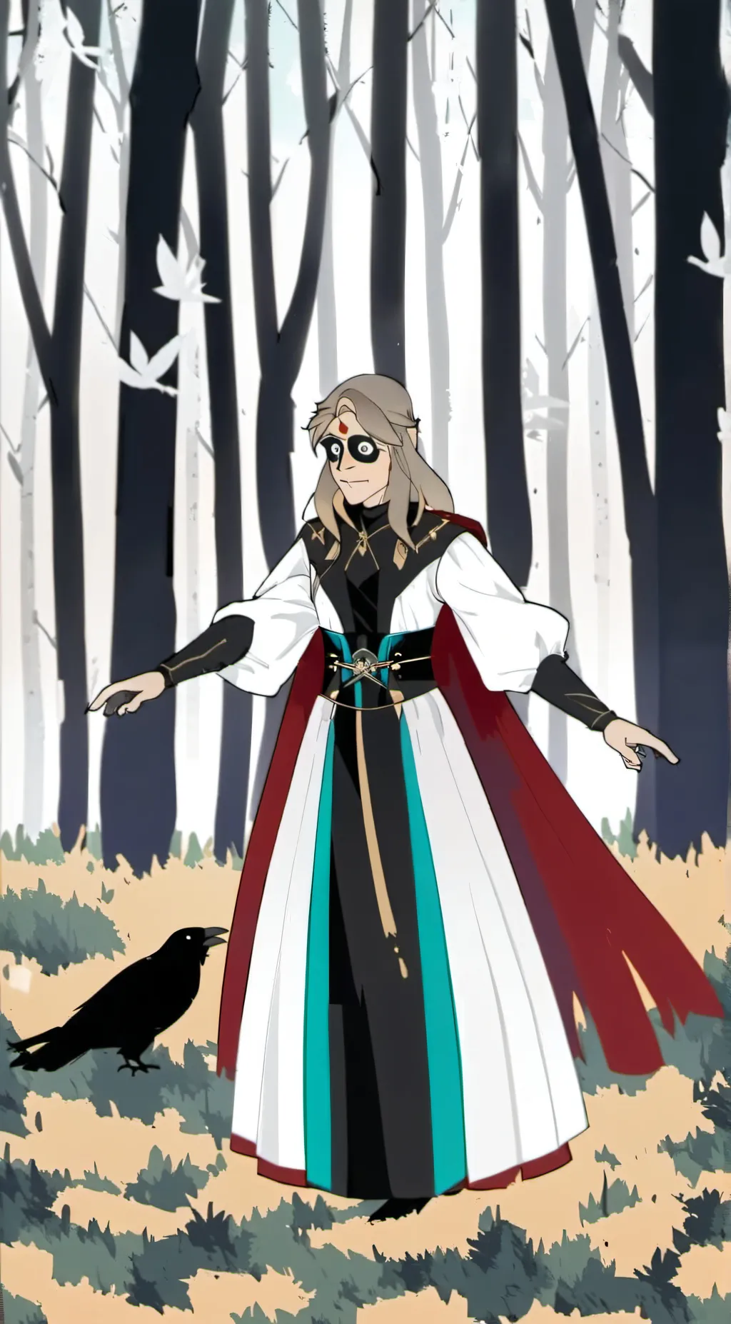 ai character: King bellows background