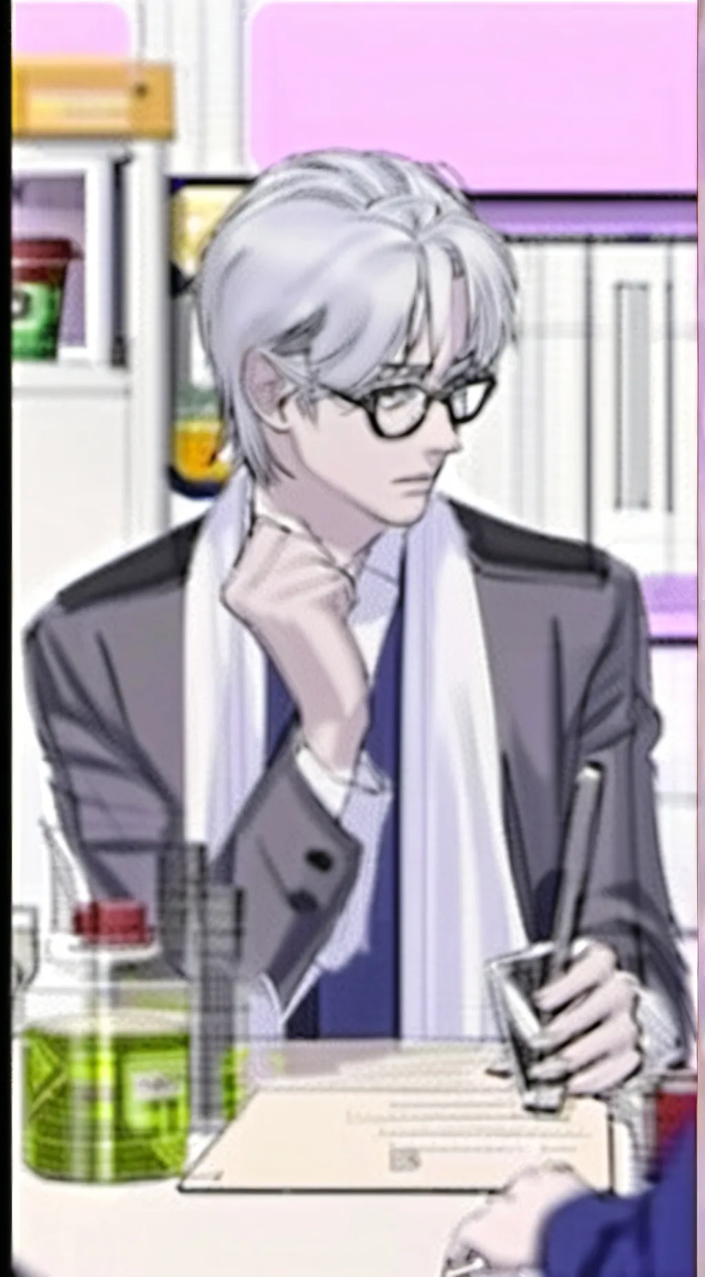 ai character: Dominique  background