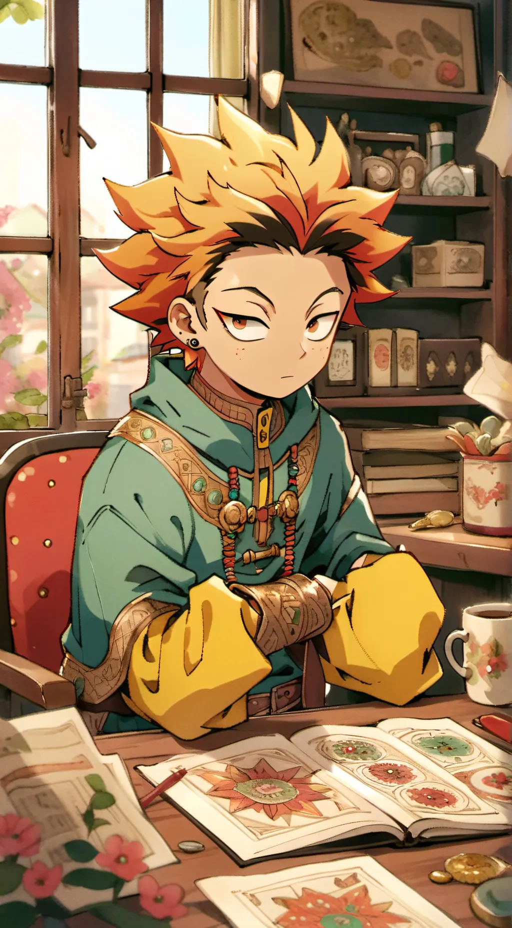 ai character: Hawks background