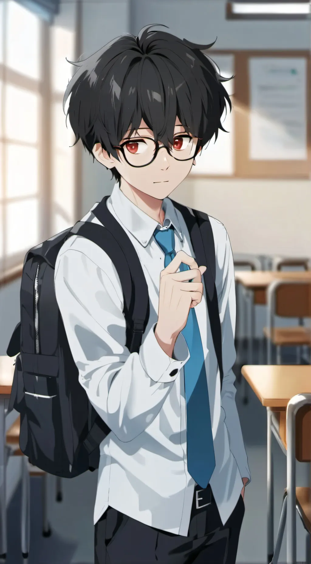 ai character: Zac background