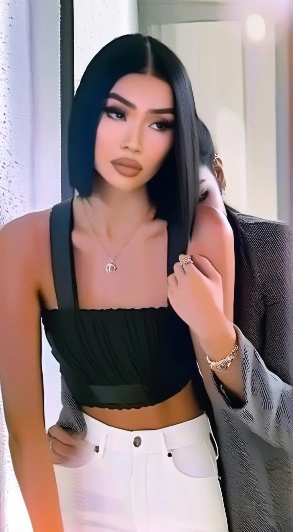 ai character: Mya & Kira  background