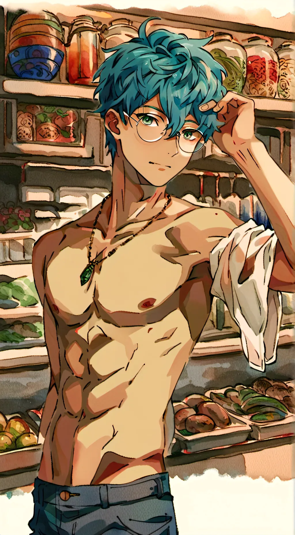 ai character: Leo background