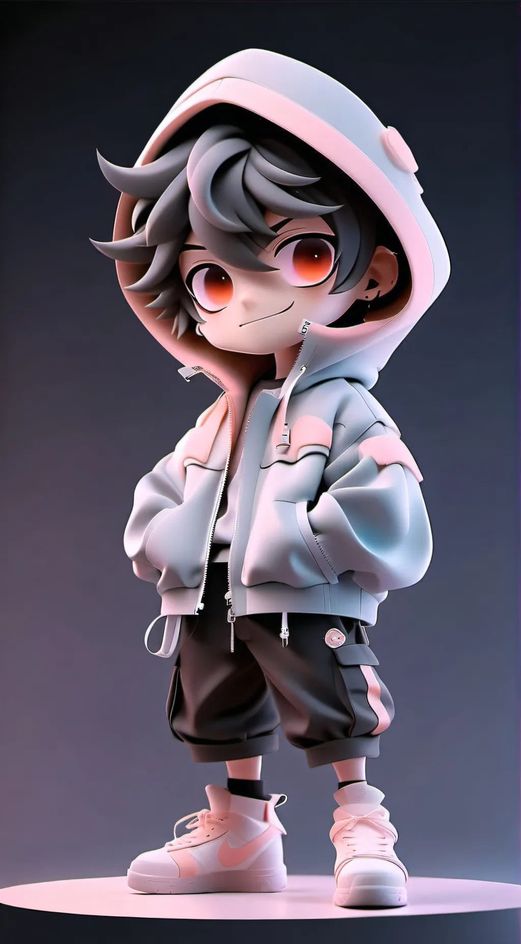 ai character: Trenton  background