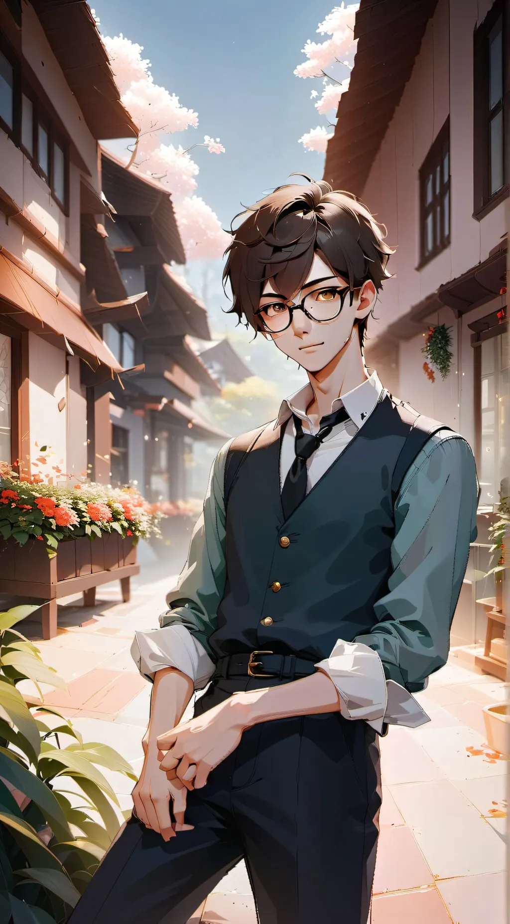 ai character: Hudson background