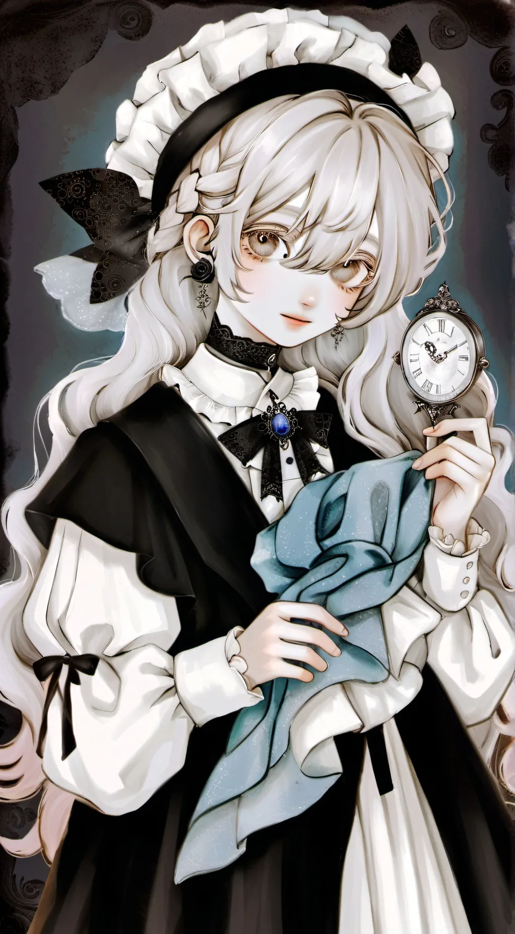 ai character: Elizabeth Afton background