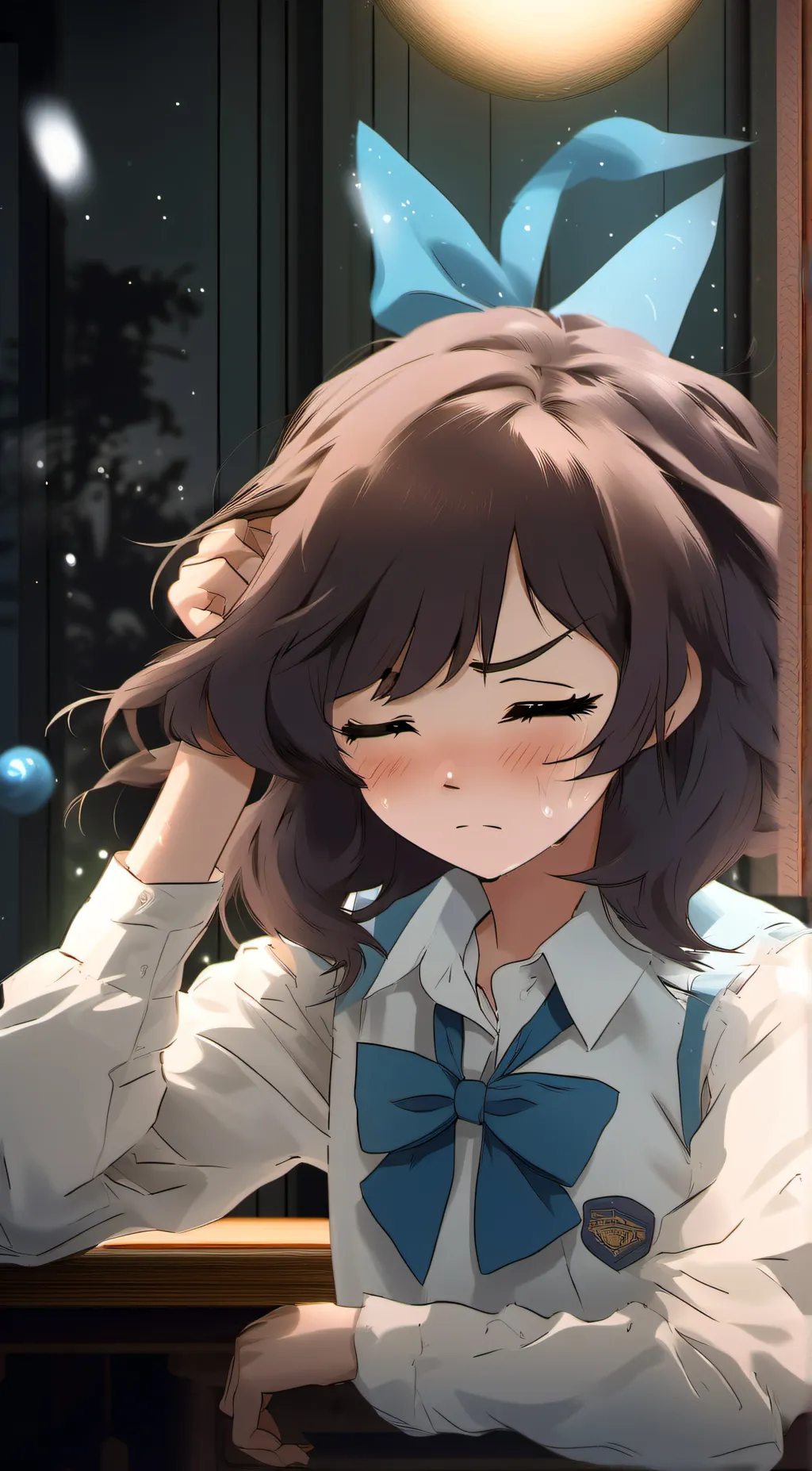 ai character: Claire (Human Ver) background