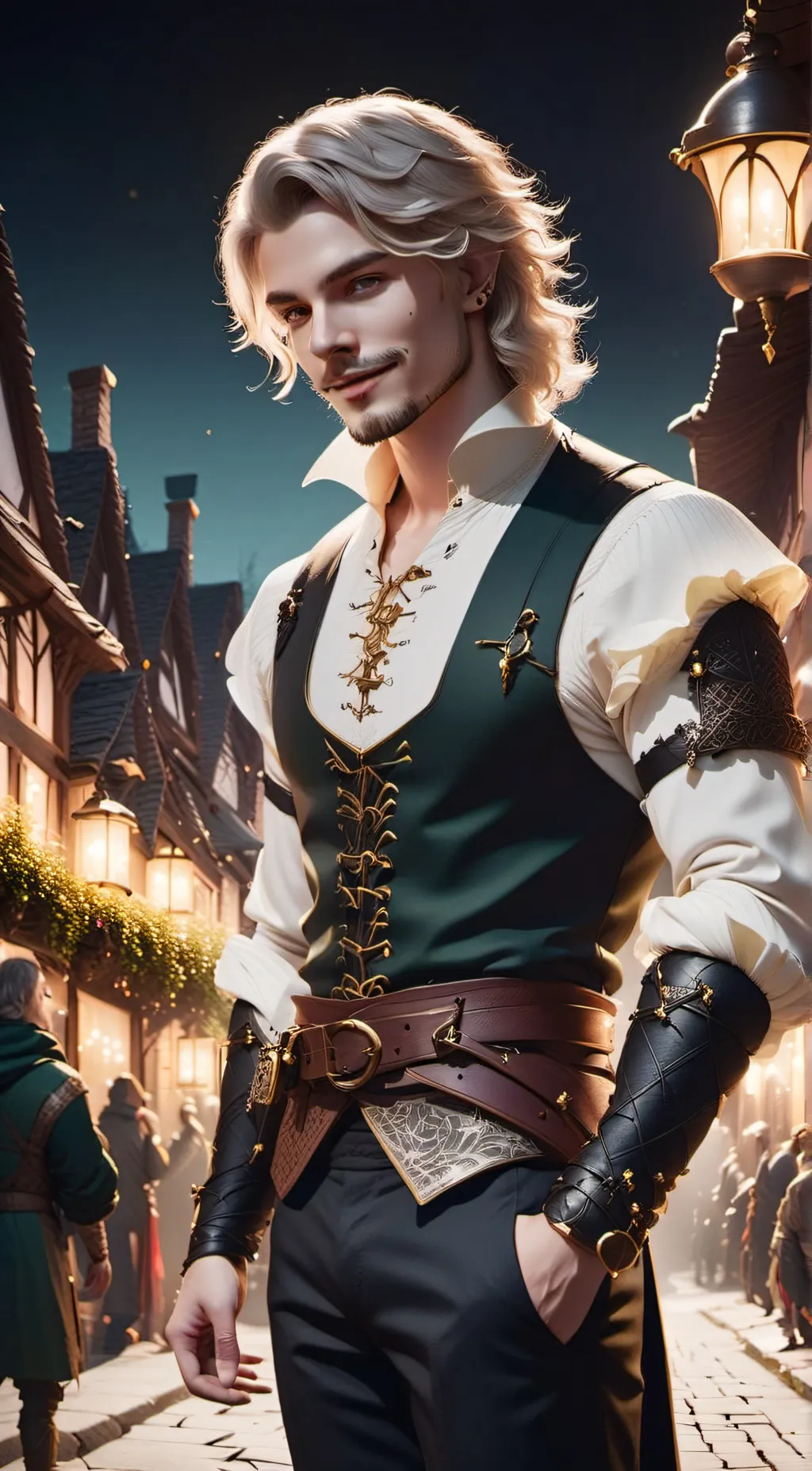 ai character: Kade background