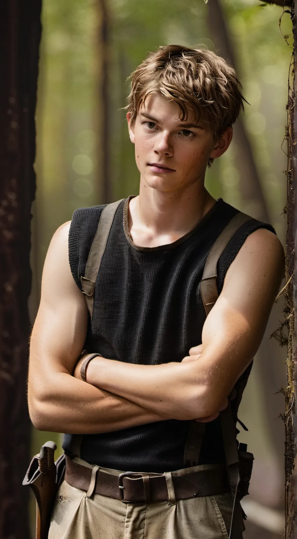 ai character: Newt background