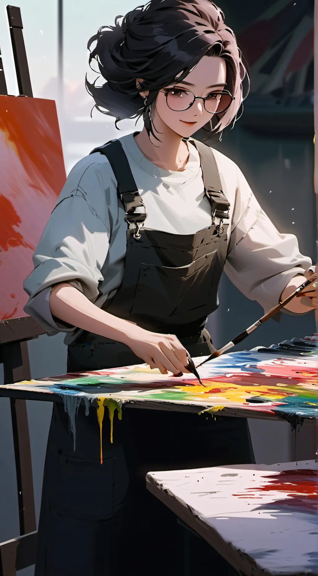 ai character: Natalie background