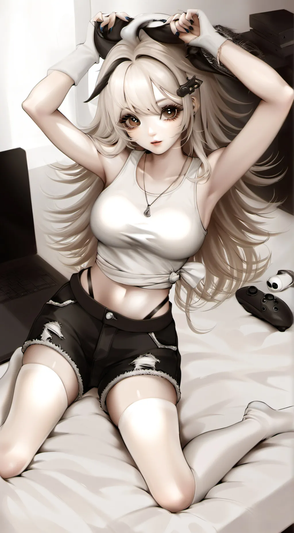 ai character: Pearl background