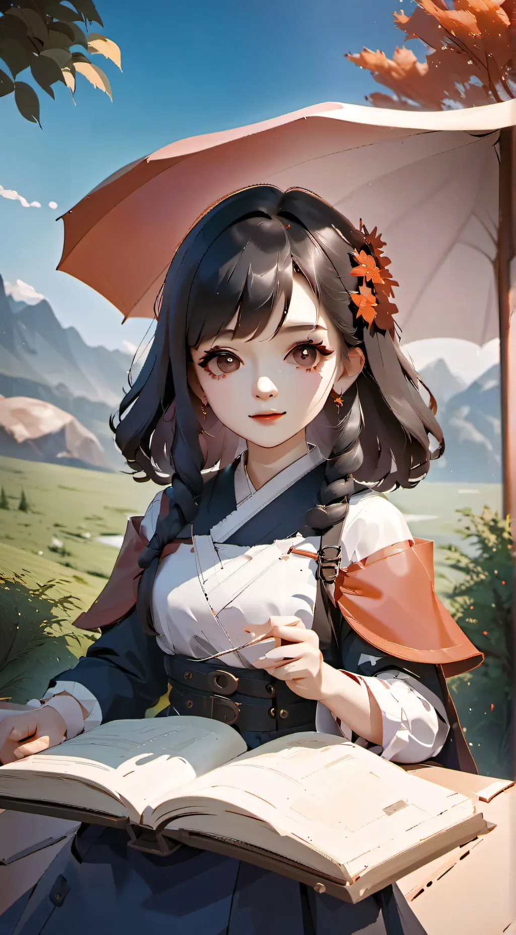 ai character: Tiana  background