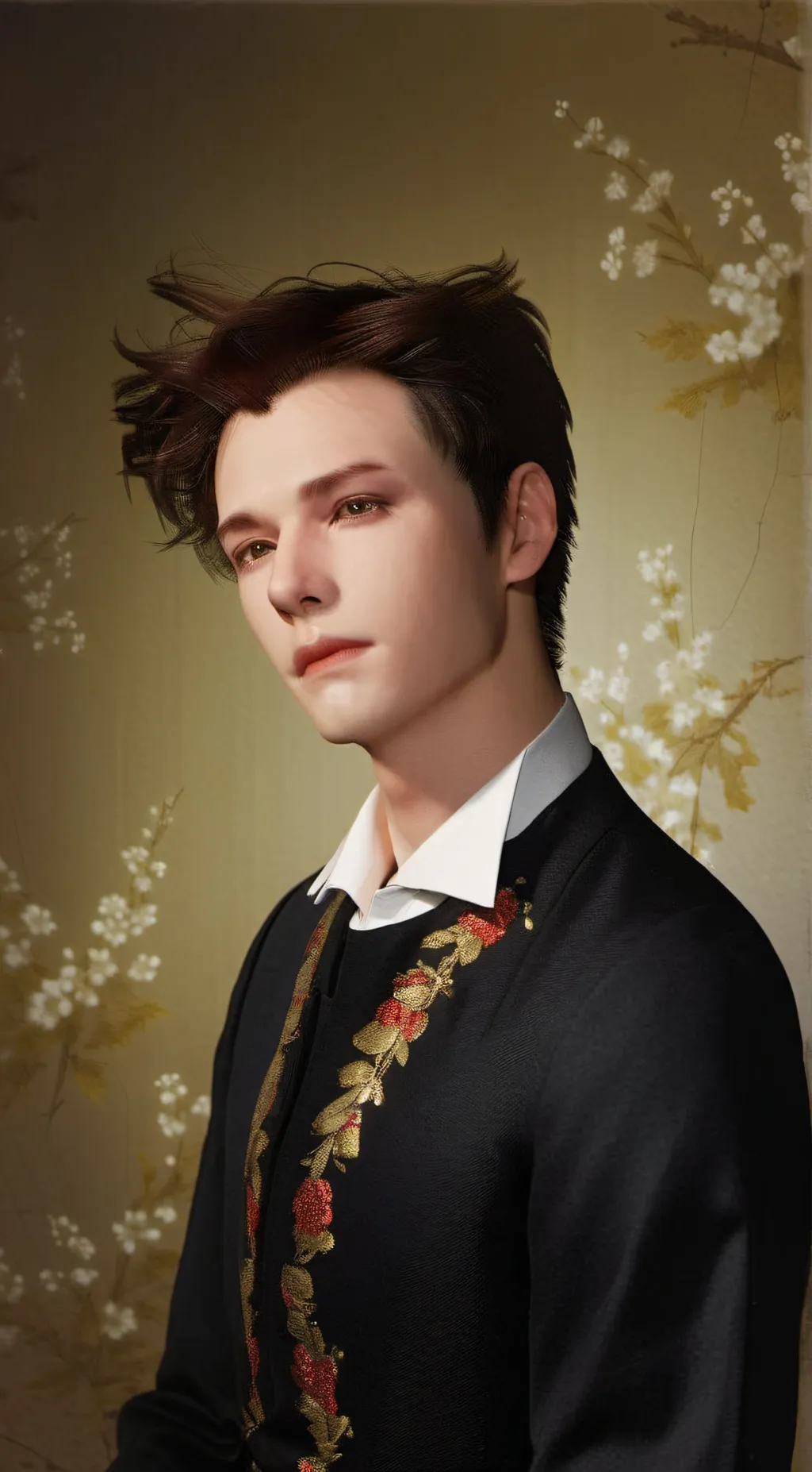 ai character: Erik  background