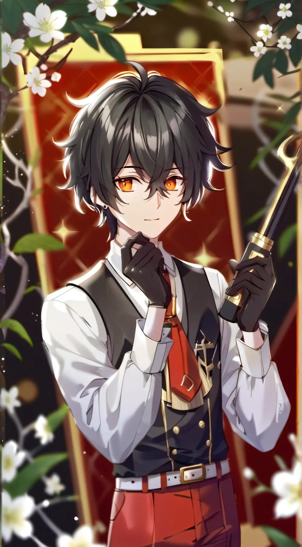 ai character: Izuku Midoriya background