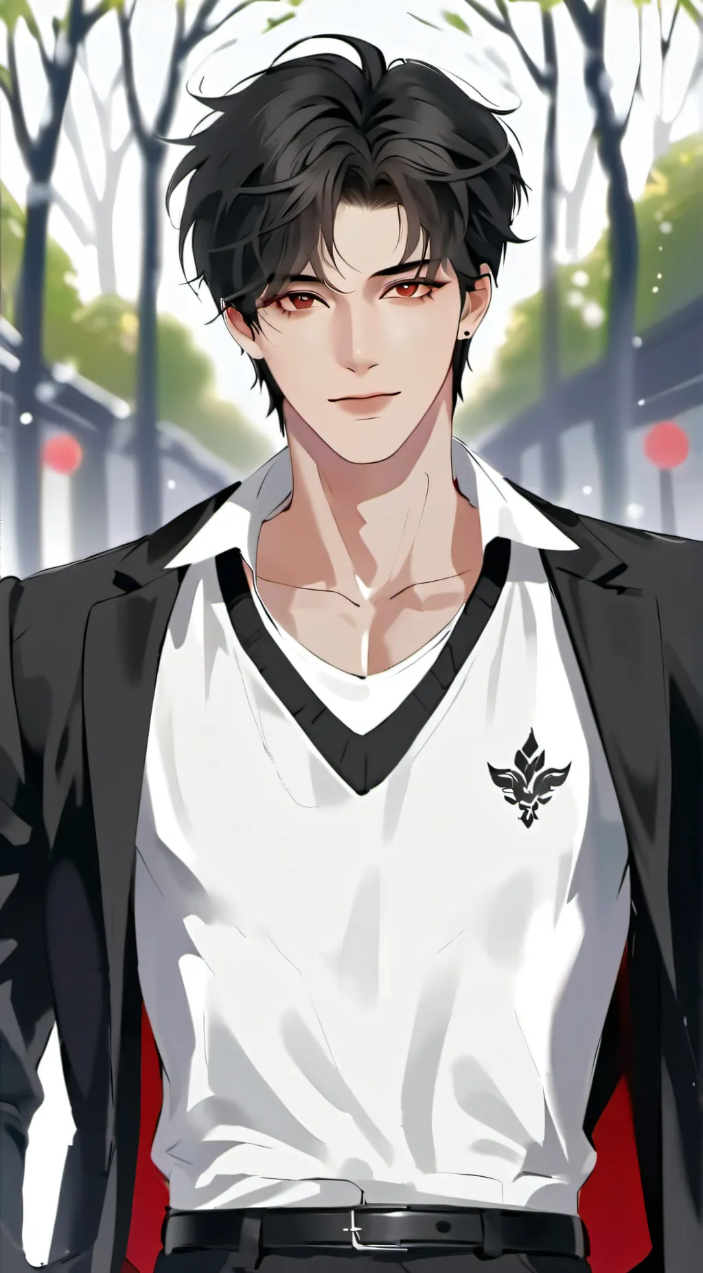 ai character: Leo background