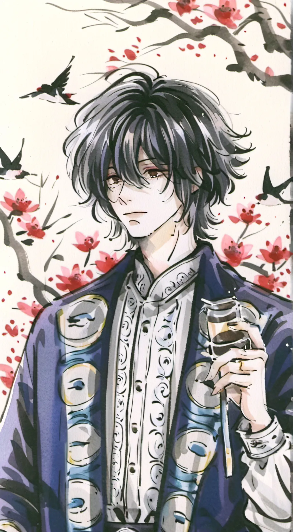 ai character: Jacob  background