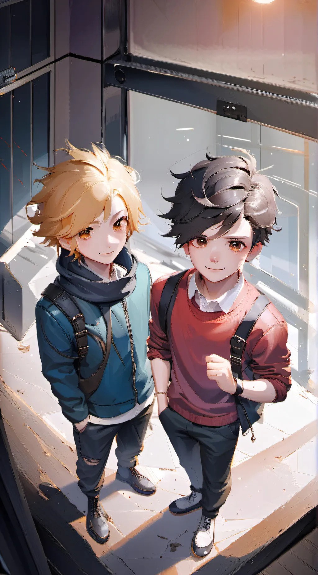 ai character: jak and sap background