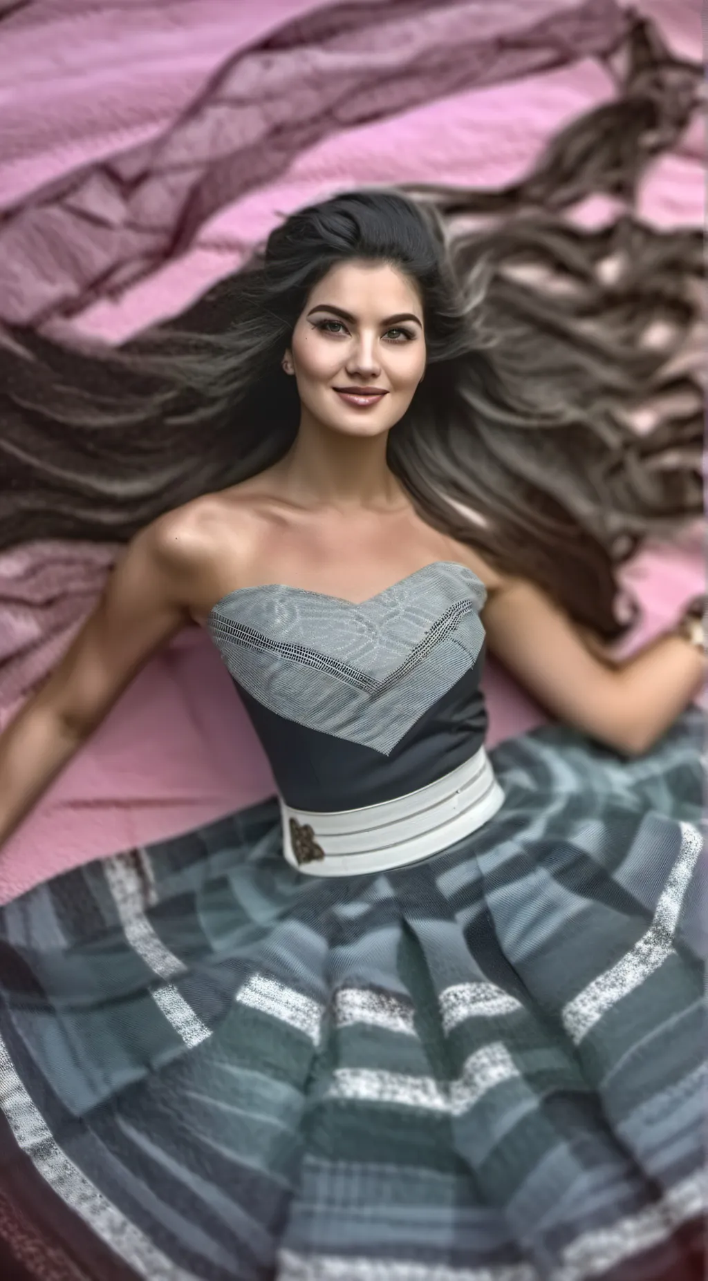 ai character: Ashley  background