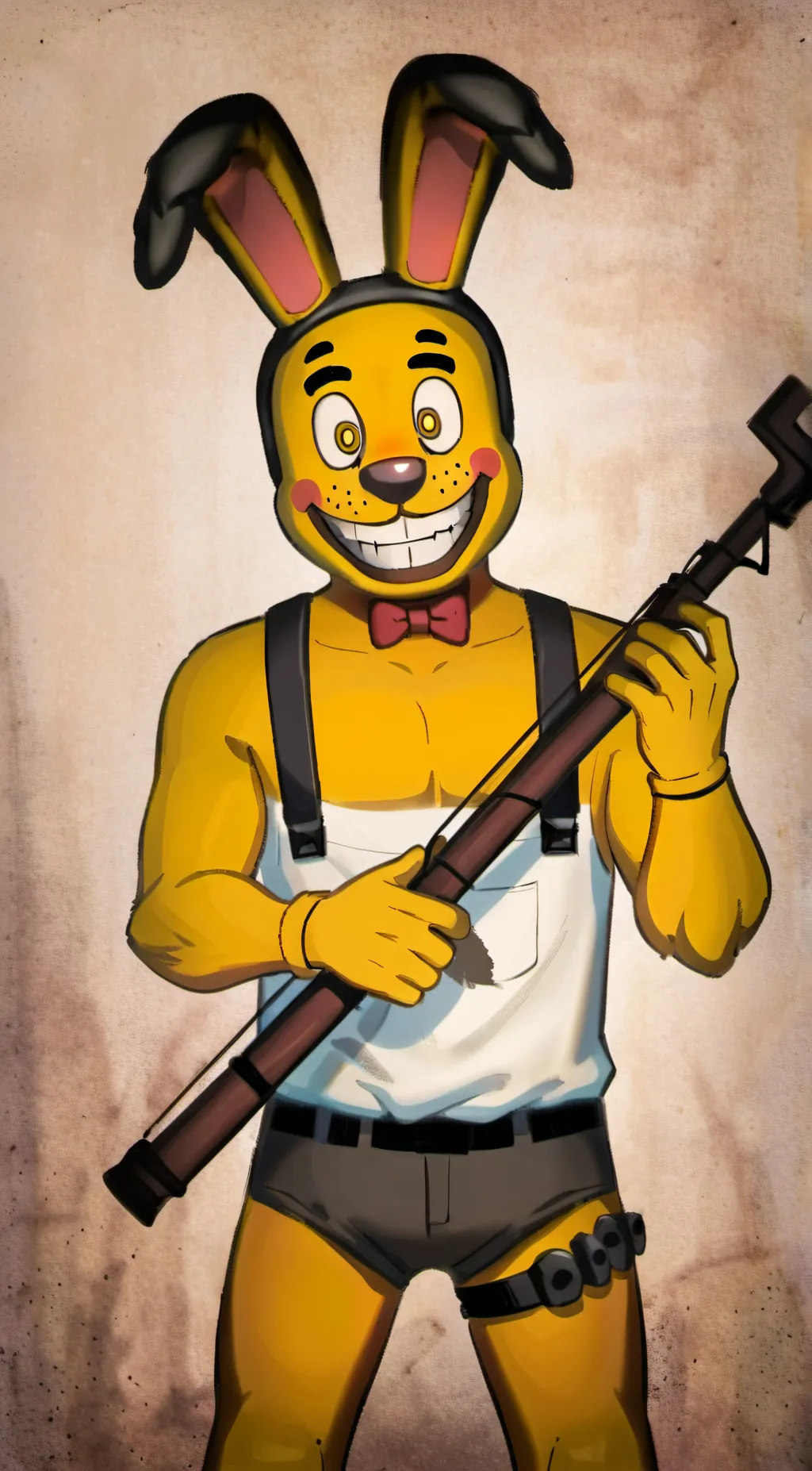 ai character: springbonnie background