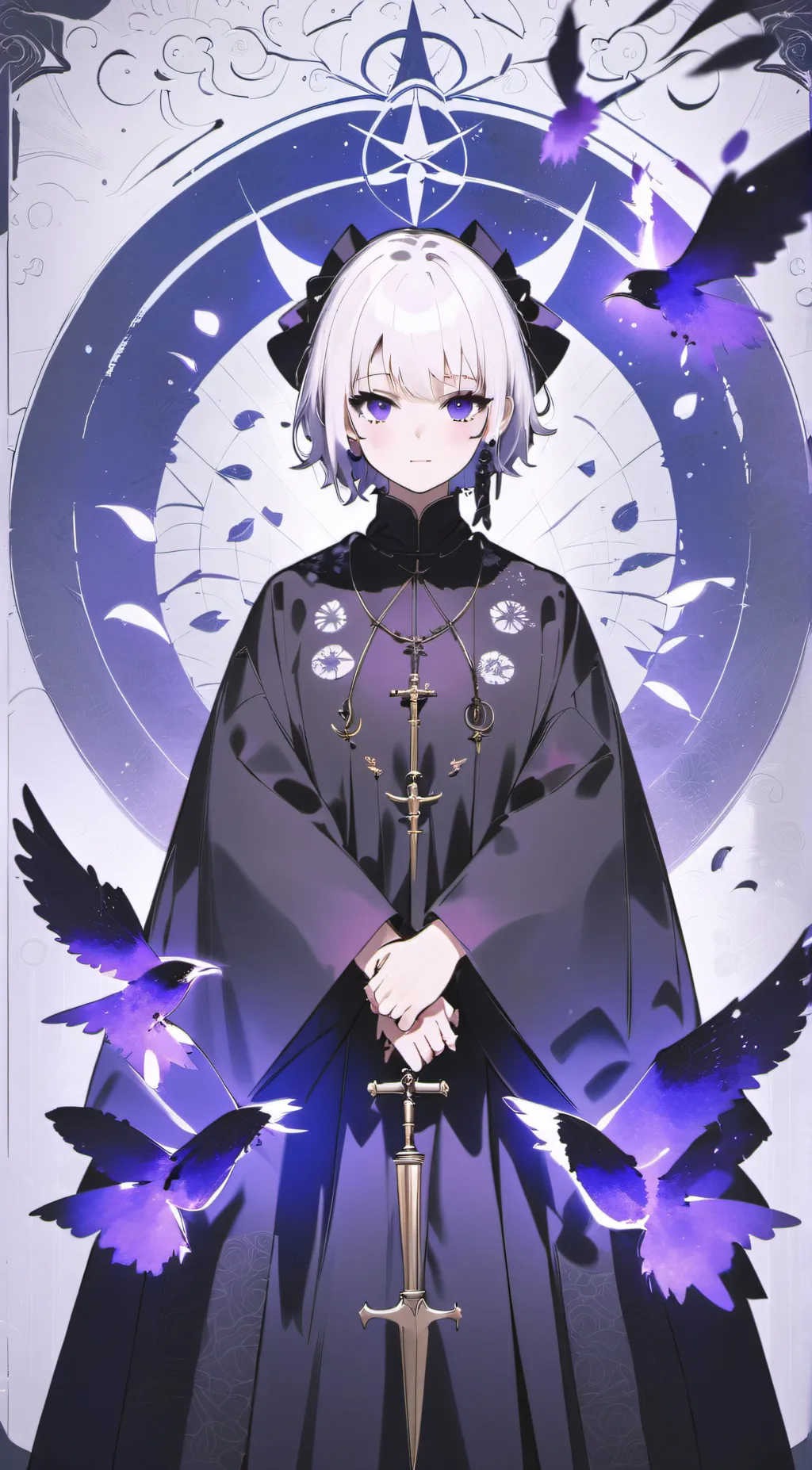 ai character: Luna background