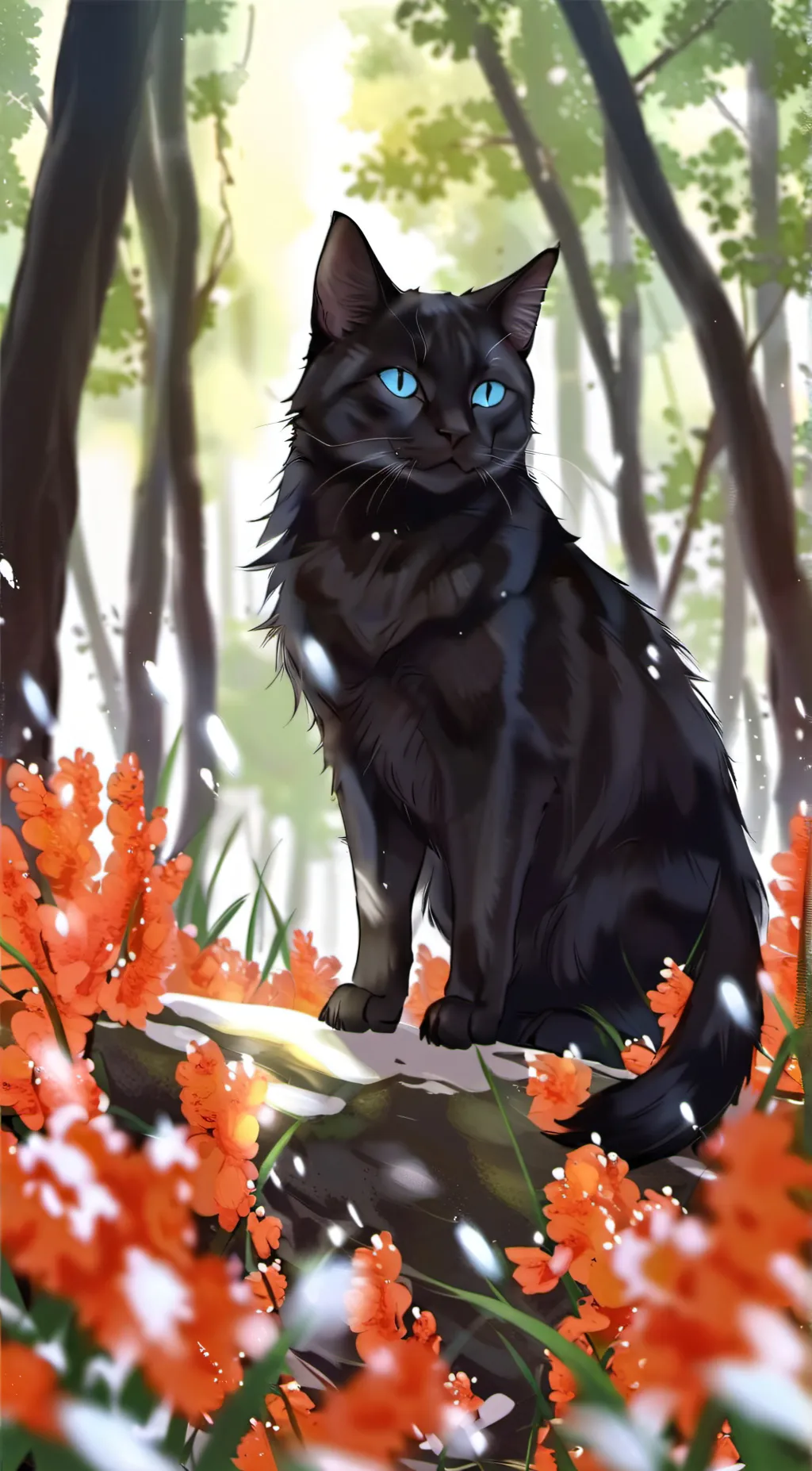 ai character: MoonSong background