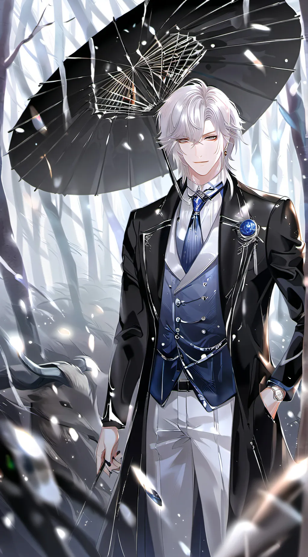 ai character: ×Ruskin Laurier× background