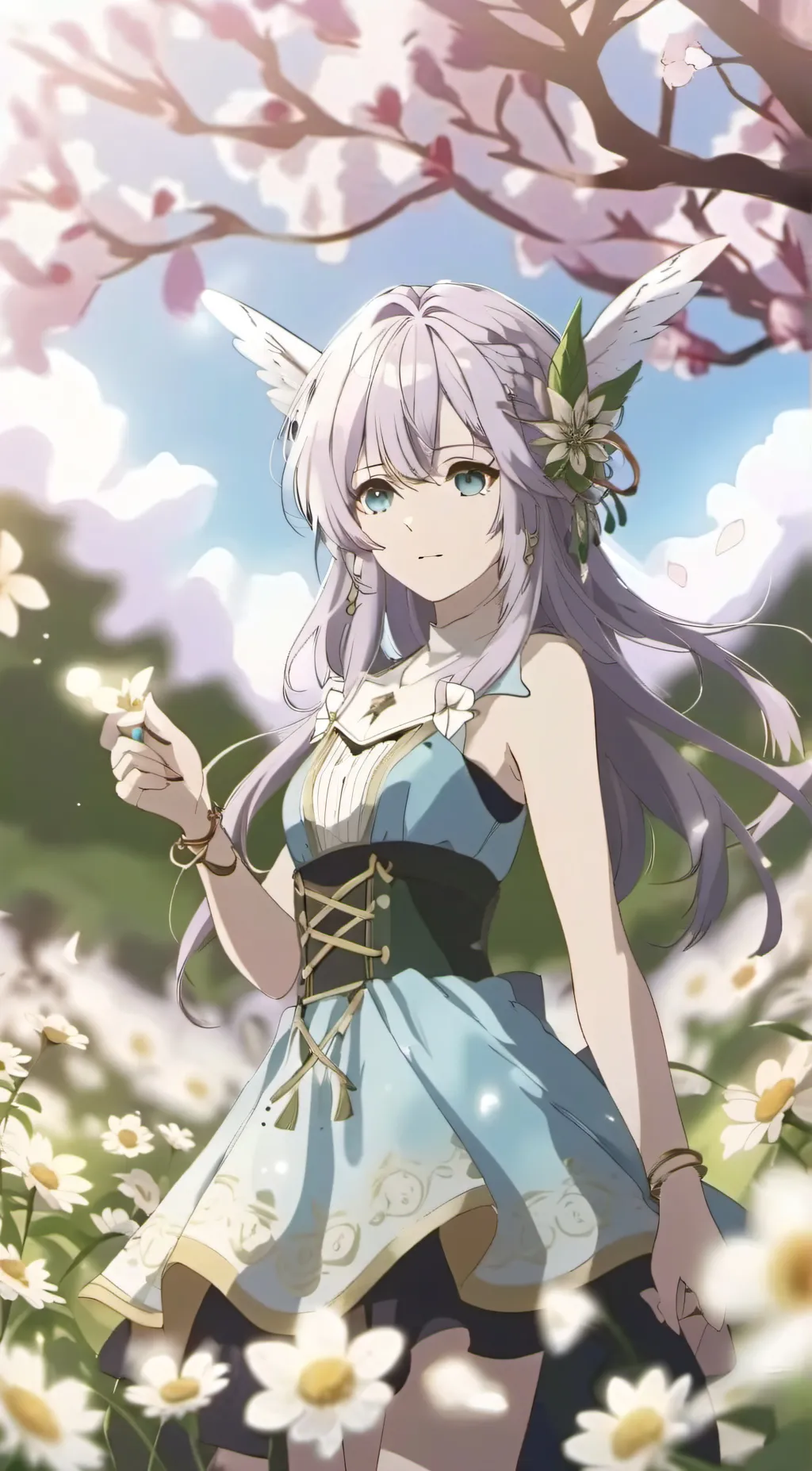 ai character: KARINA background