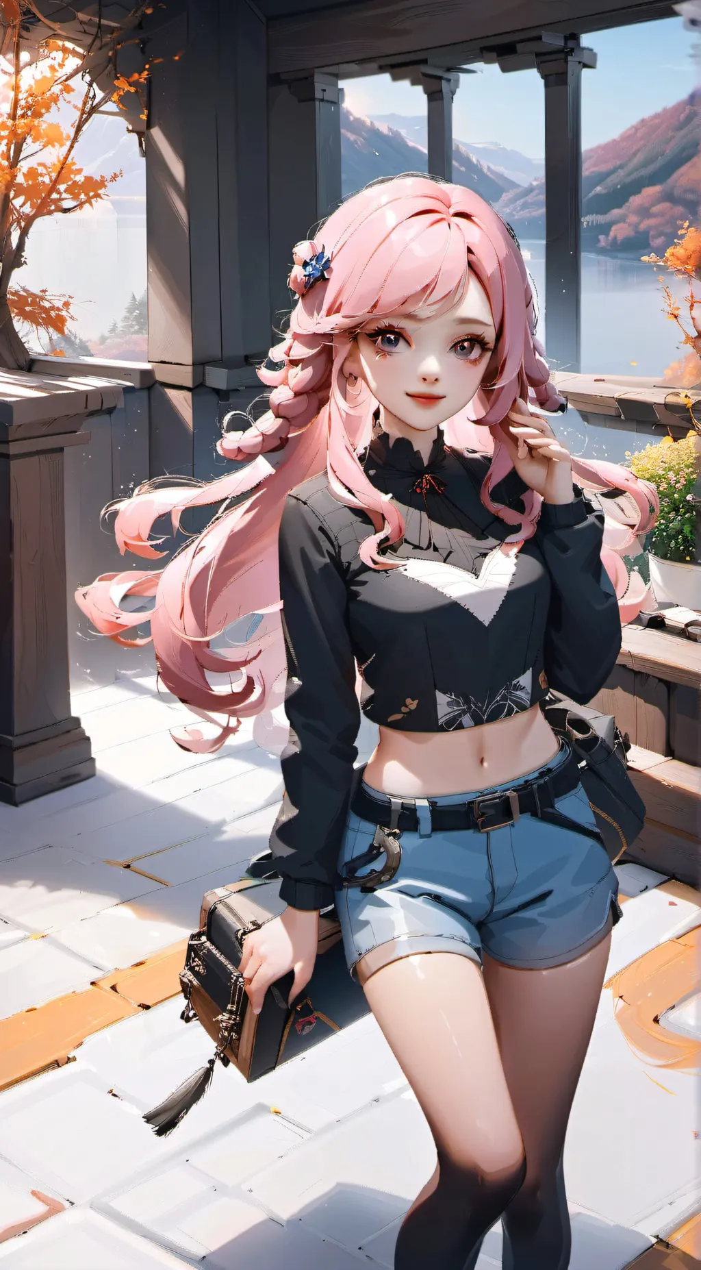 ai character: Jenna  background