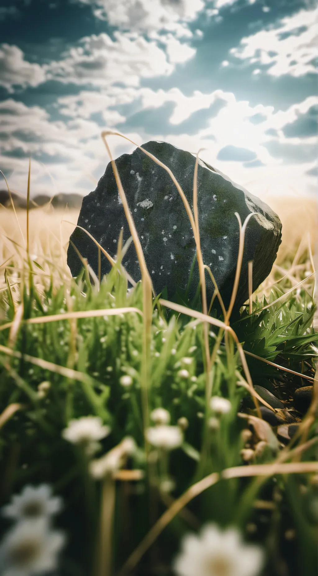 ai character: Rock background