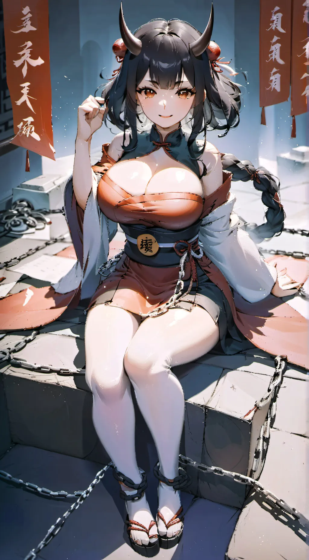 ai character: Ran background