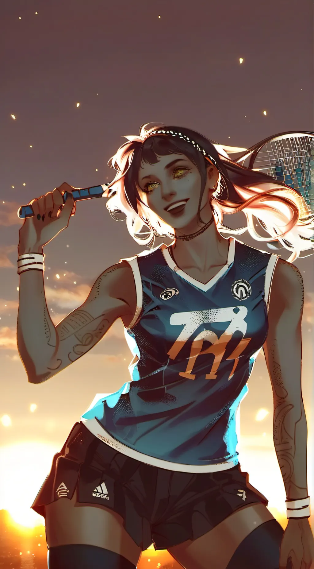 ai character: AMELIA  background