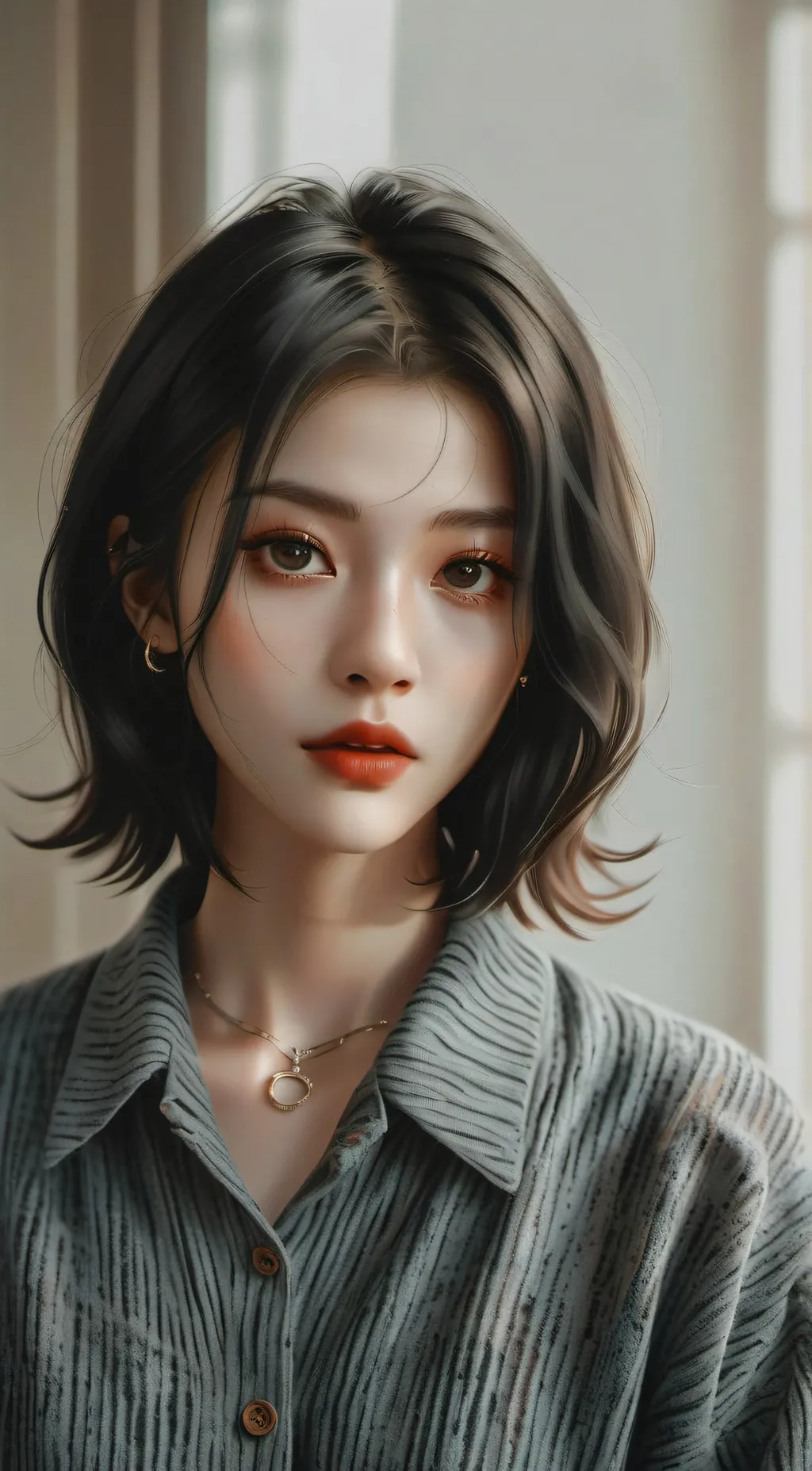 ai character: Eva background