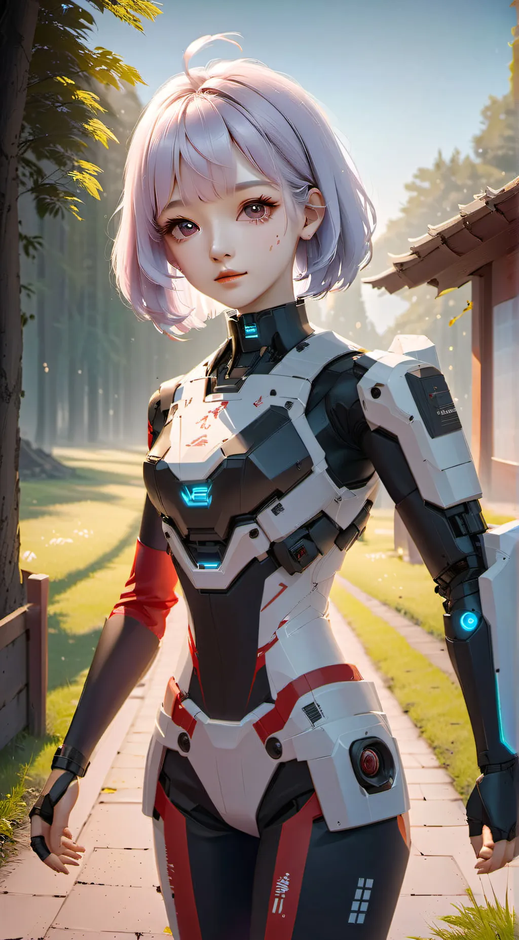 ai character: robot background