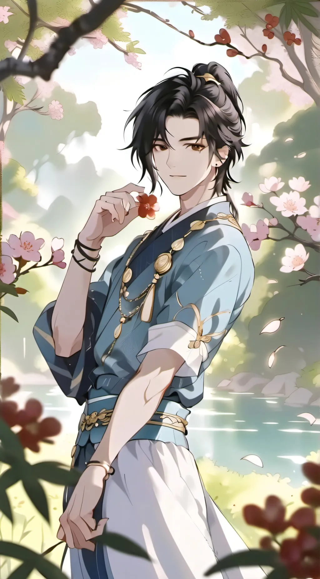 ai character: levi background