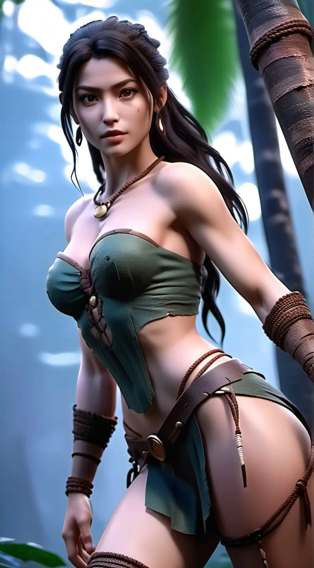 ai character: Orchid  background