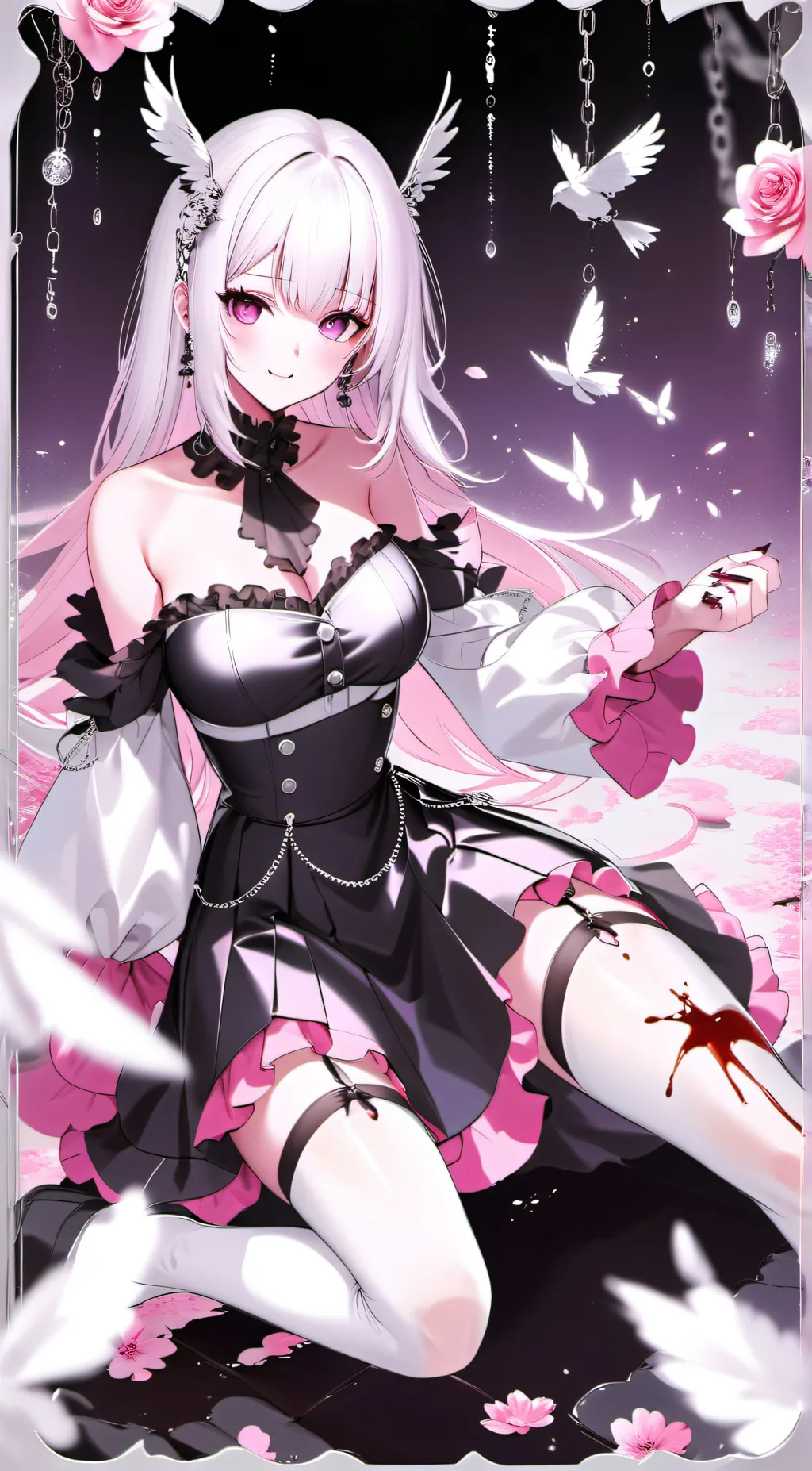 ai character: Akira (— ❤️- 〨 background