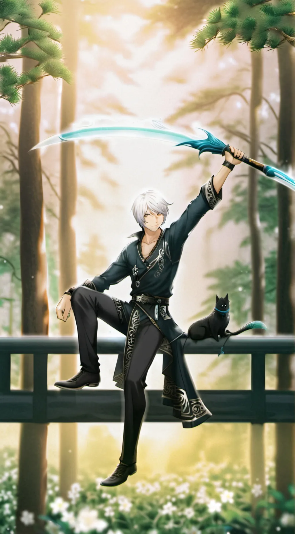 ai character: Lloyd Garmadon  background