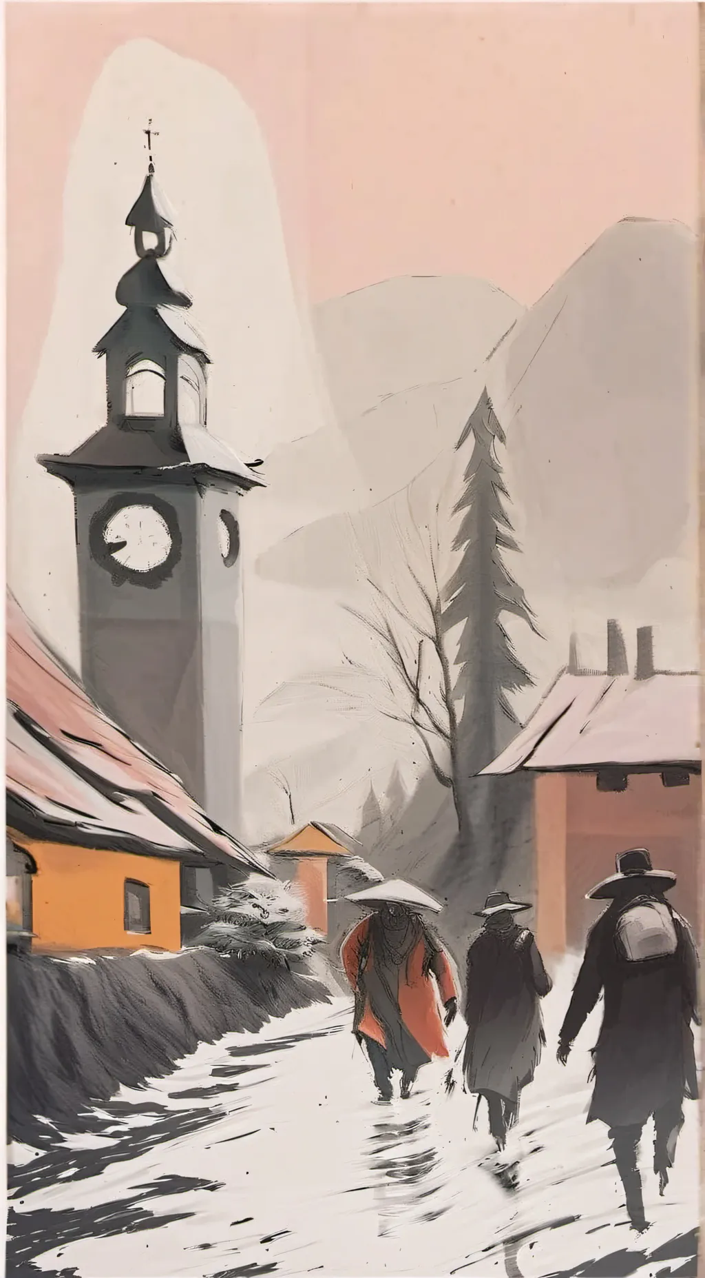 ai character: Christmas MHA background