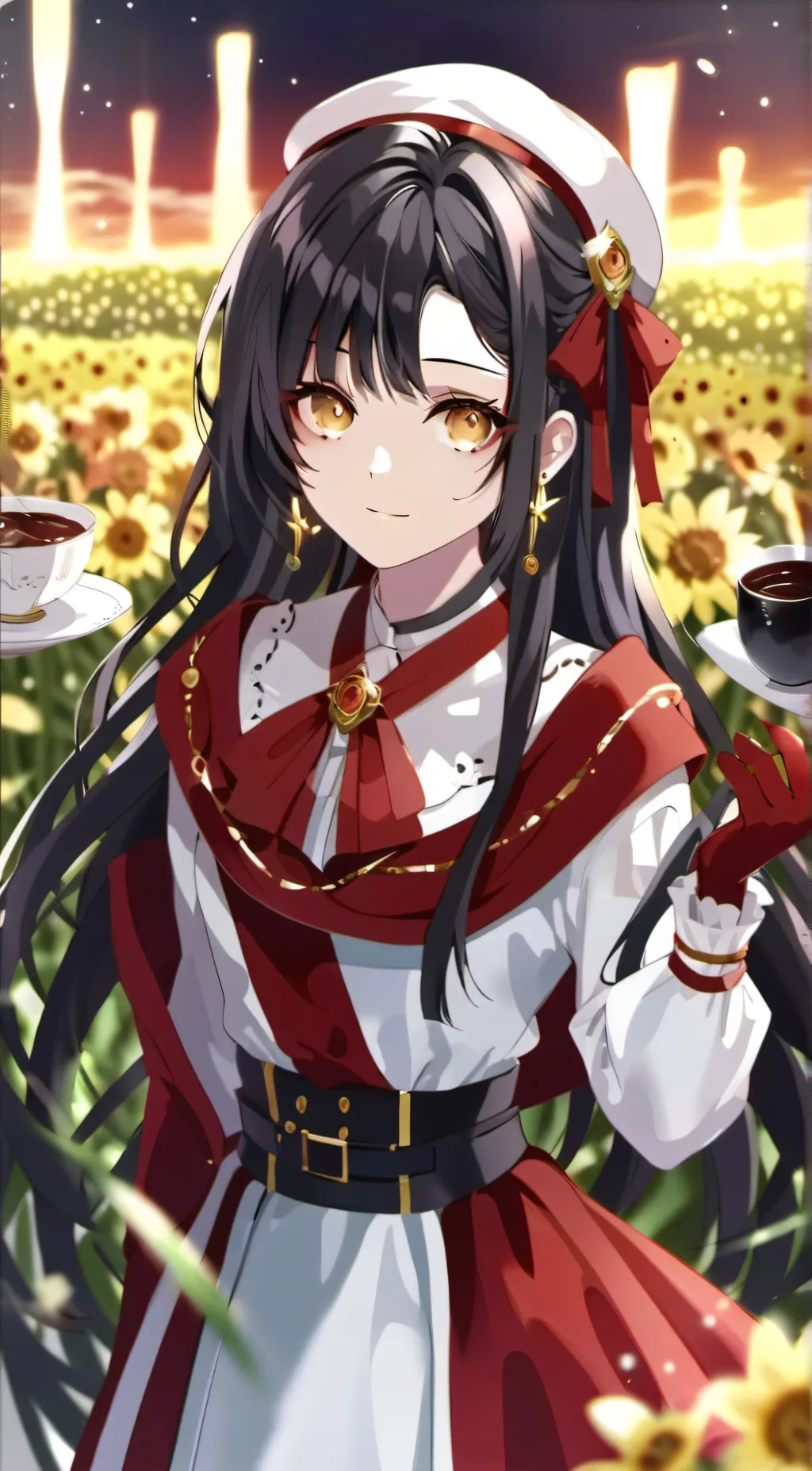 ai character: Valerie  background