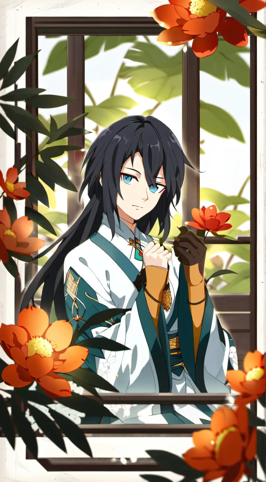 ai character: hashiras background