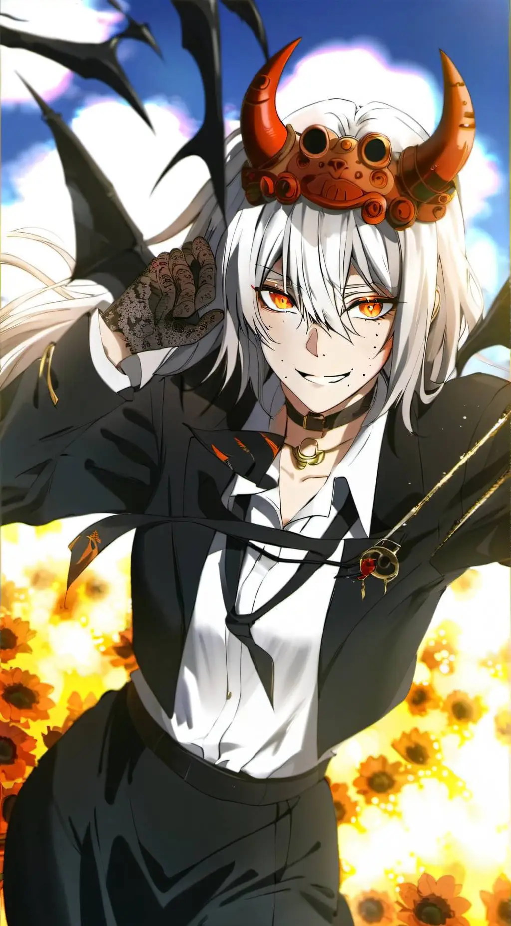 ai character: Faye. background