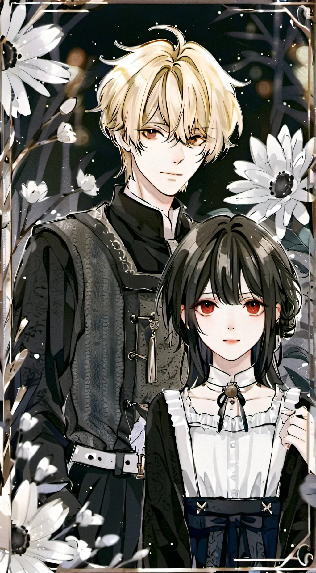 ai character: Jam and Rain background