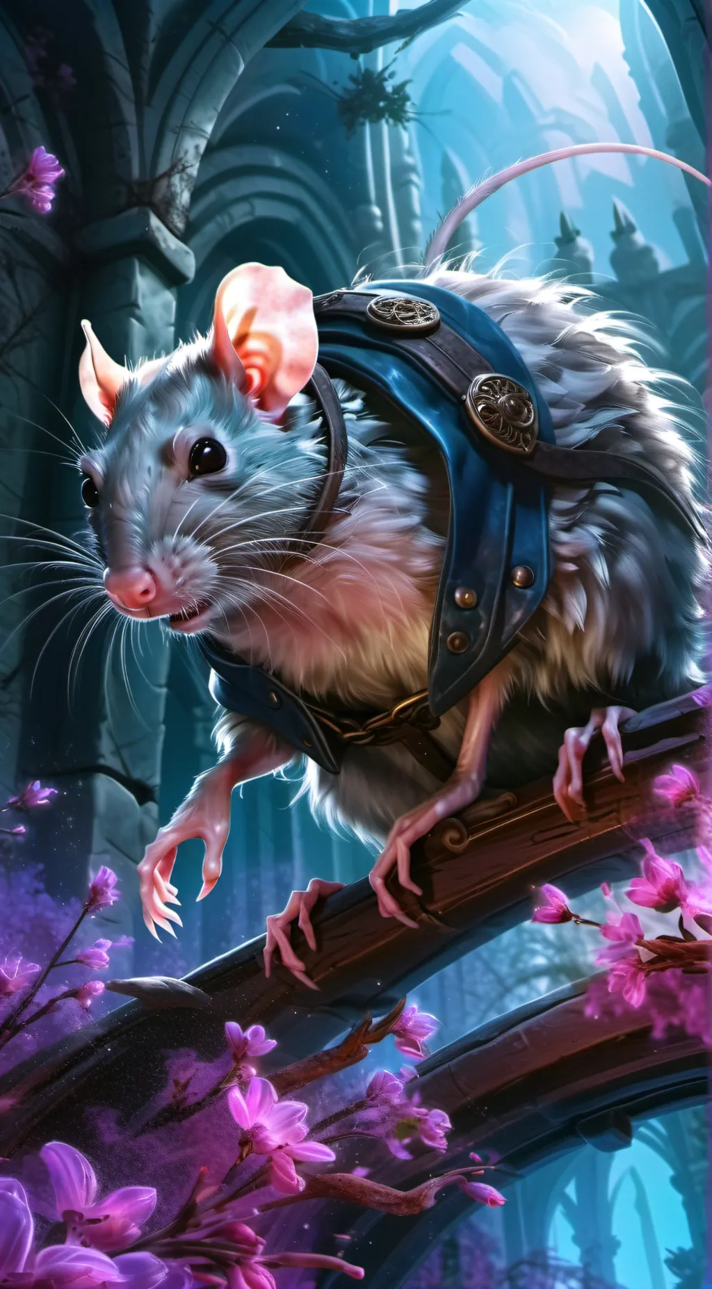 ai character: rafael the rat background