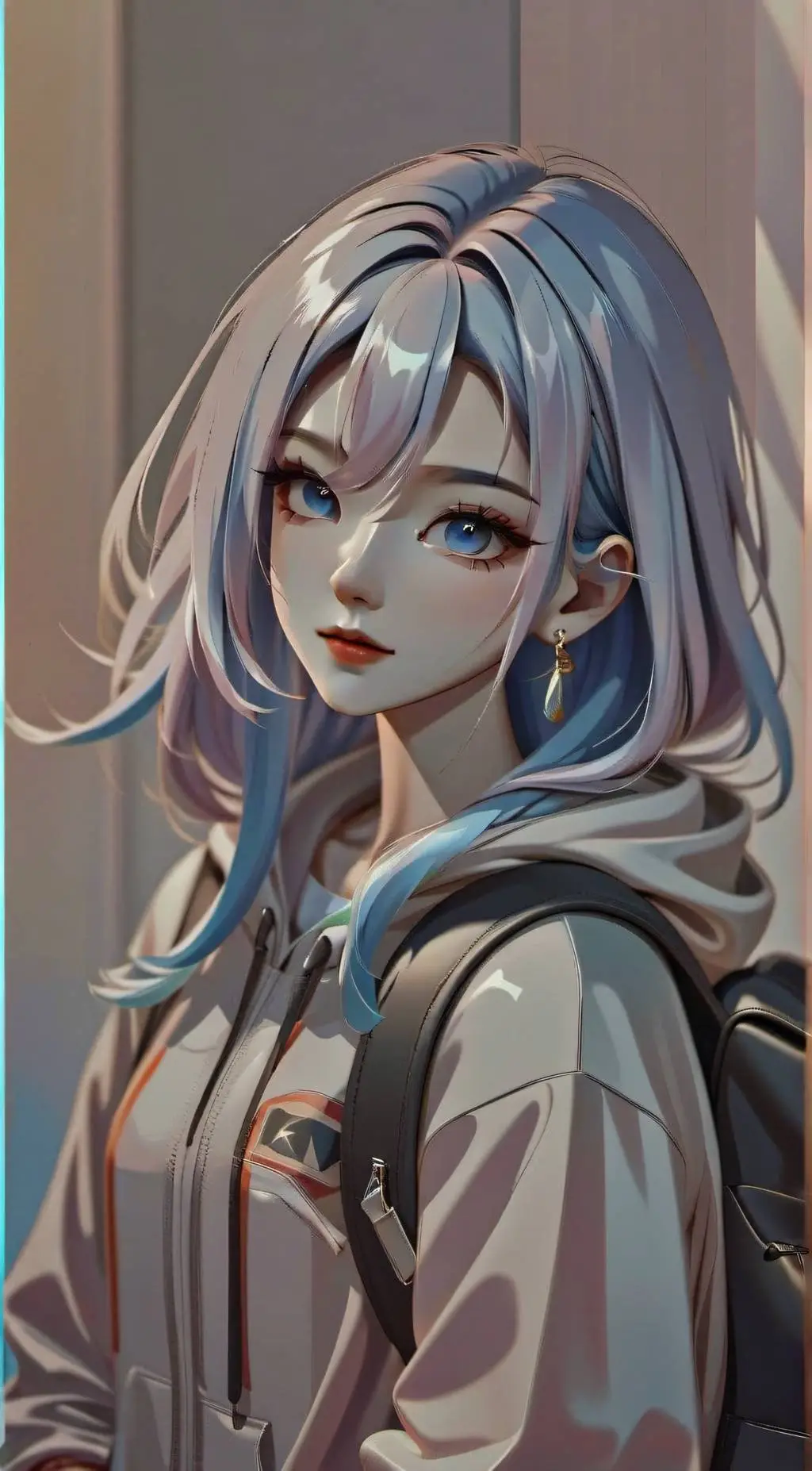 ai character: Mell background