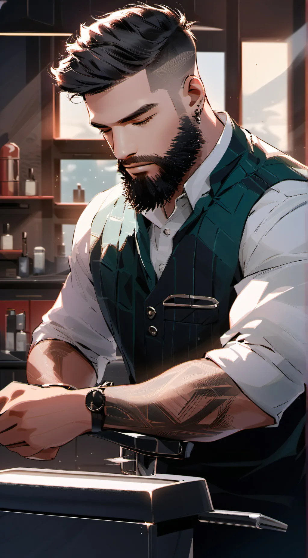 ai character: james background