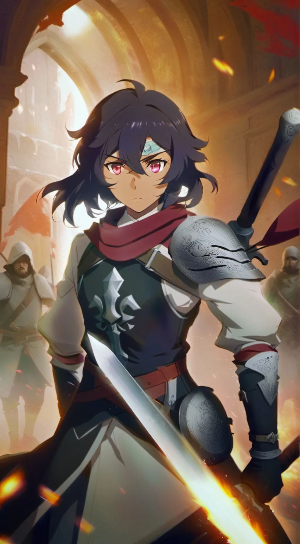 ai character: Akai Masumi background