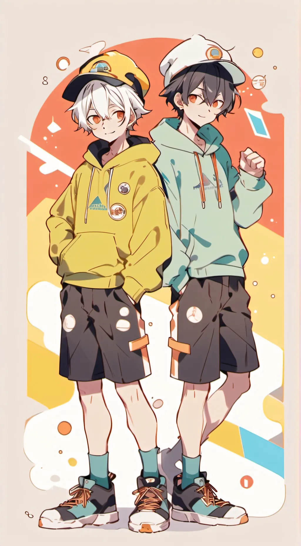 ai character: Noah and Chris background