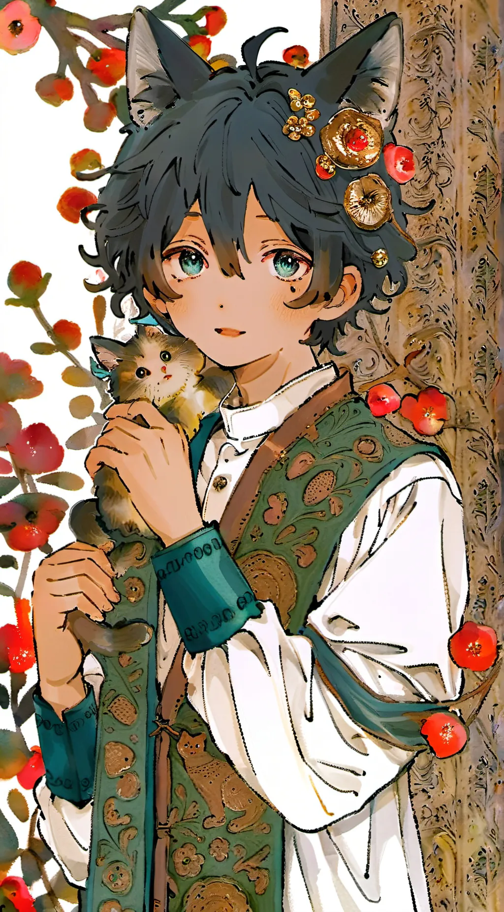 ai character: Oliver background